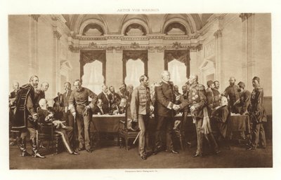 Der Berliner Kongress von 1878 von Anton Alexander von Werner